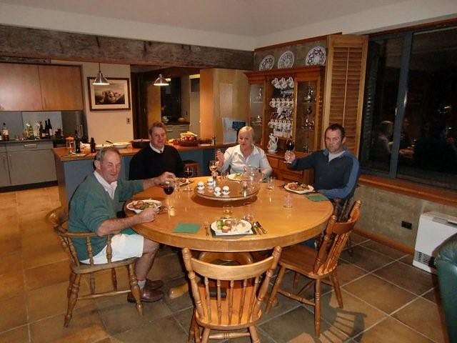 Inside the main lodge at Glen Dene.