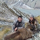 The Dunbars at Glen Dene, with a Himalayan Bull Tahr
