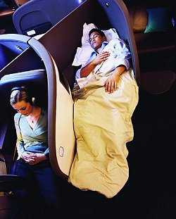Air New Zealand's Business Premier seats
