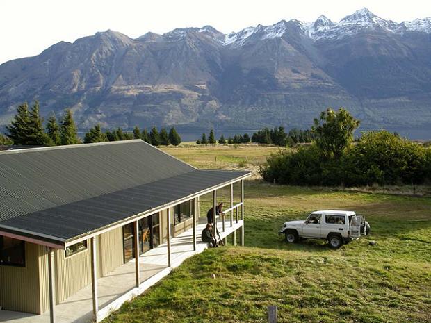 Fallow Deer hunting cabin, Lake Hawea Hunting Safaris, South Island of New Zealand.