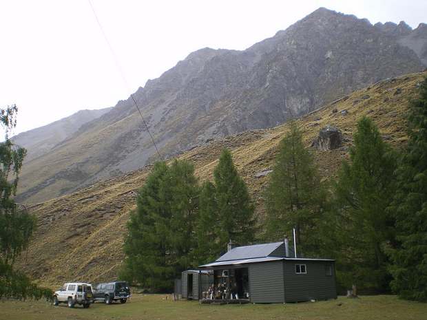 Hunting hut, Lake Hawea.