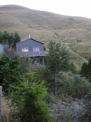 Lilydale's rustic lodge is located in the middle of 12,500 acres of world-class hunting, with a spectacular view of the Southern Alps.