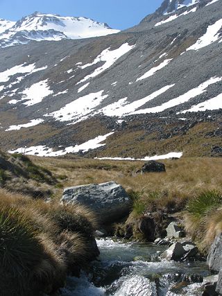 The property ranges from 2,500 to 7,600 feet in the Southern Alps on the South Island of New Zealand.