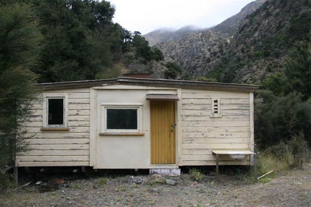 Gibson Hut, Waiau-Toa Station, South Island of New Zealand.